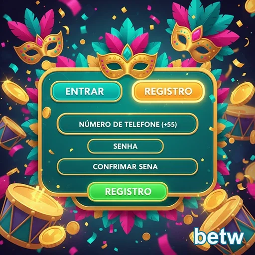 Ilustração de Explore o aplicativo cassino da betw para Android e iOS