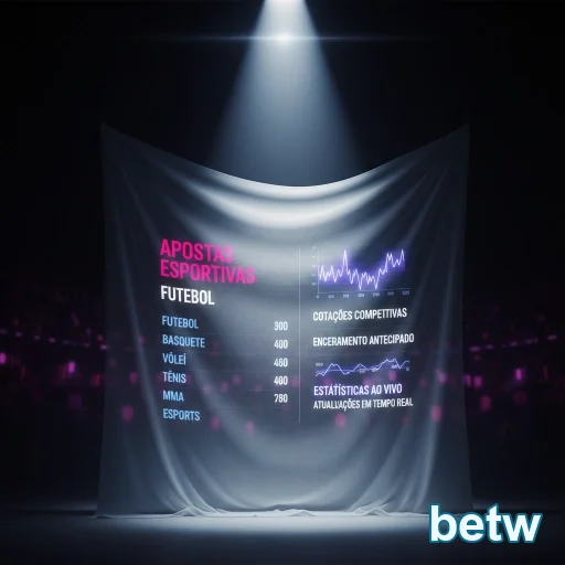 Ilustração de Explore as melhores odds altas na betw com apostas esportivas