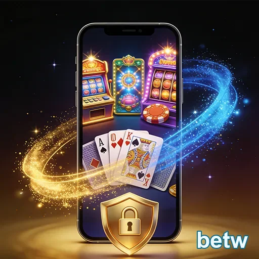 Ilustração de Acesse o Betw com login ágil e segurança garantida